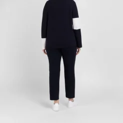 Online Persona by Marina Rinaldi Sweater Navy