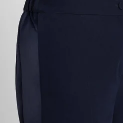 Hot Persona by Marina Rinaldi Crepe Envers Satin Trousers Navy