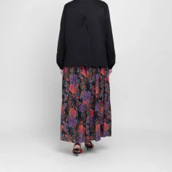 Best Persona by Marina Rinaldi Tunic Cotton Black