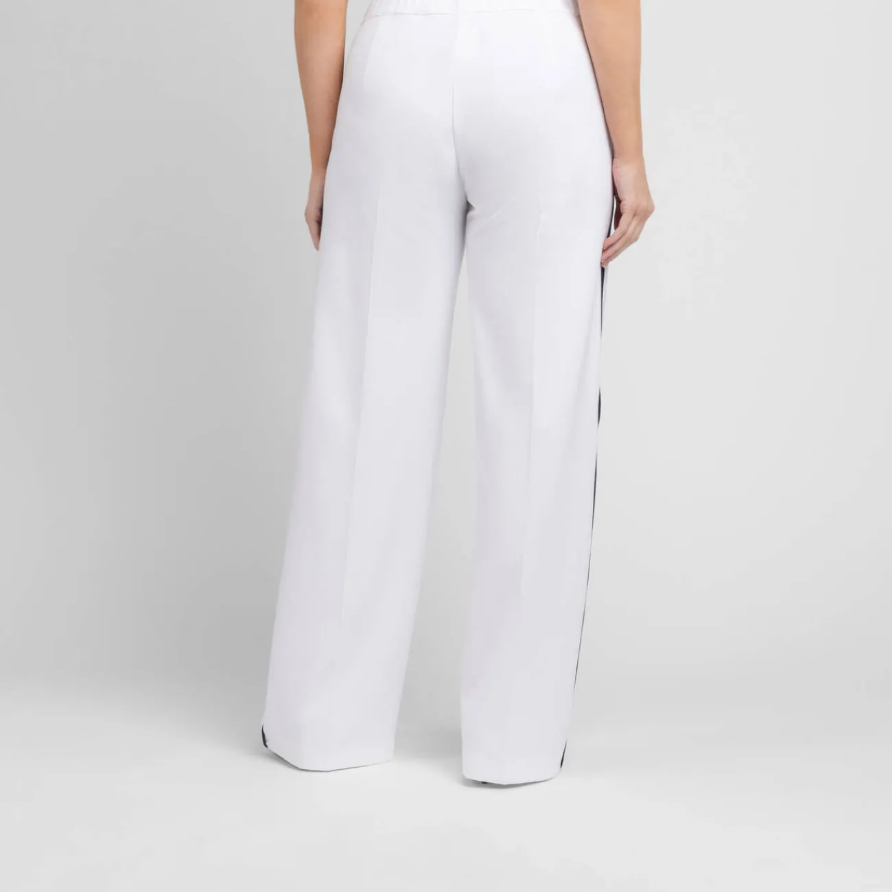 New Persona by Marina Rinaldi Milano Jersey Trouser White