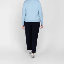 Clearance Piero Moretti Merino Applique Twinset Pale Blue