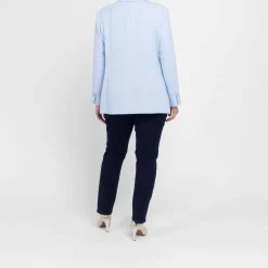 Sale Rof Amo Rofa Double Breasted Jacket Pale Blue