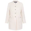 Best Rof Amo RoFa Long Jacket Cream
