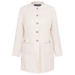 Best Rof Amo RoFa Long Jacket Cream