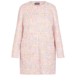 Discount Rof Amo RoFa Tweed Long Jacket Multi-Colour
