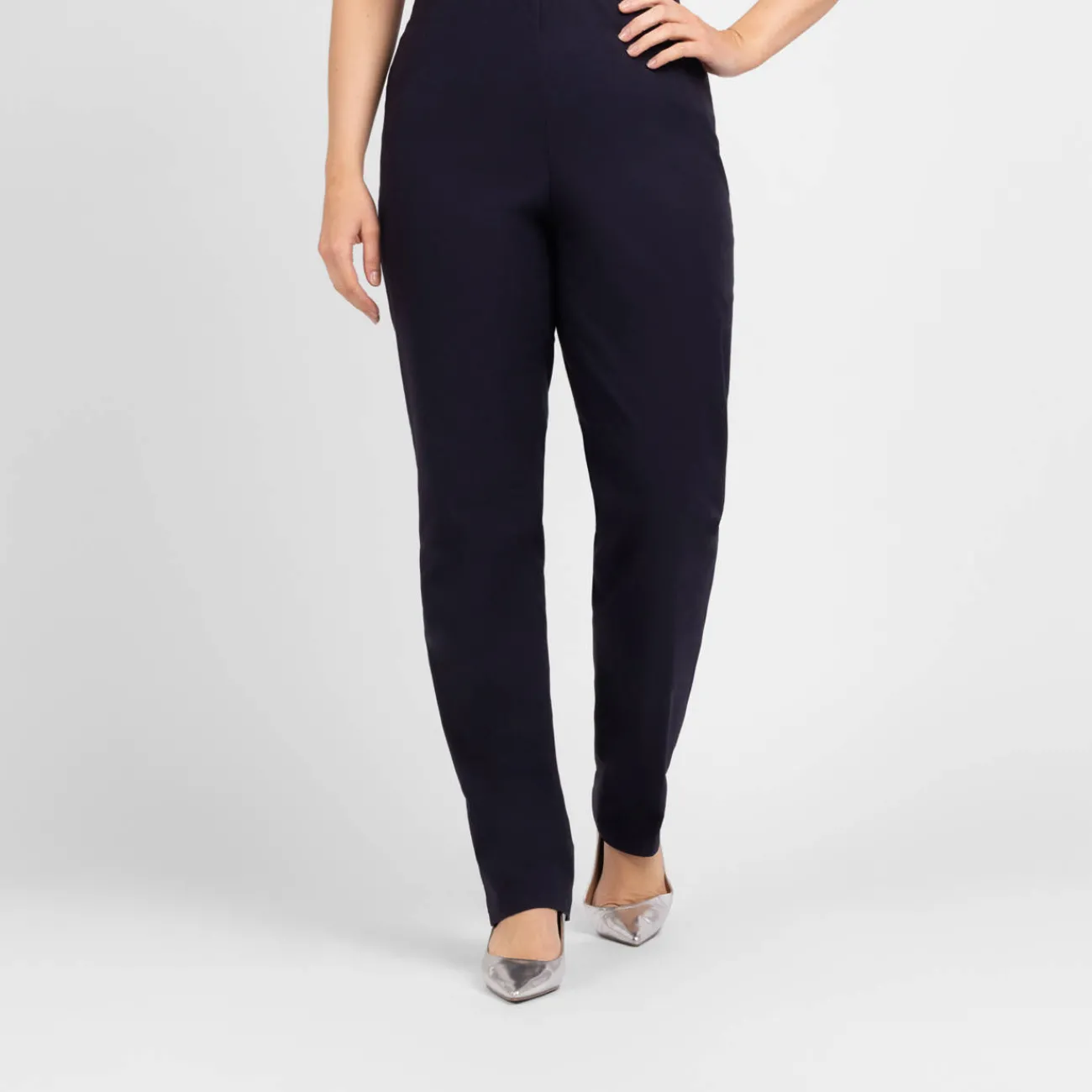 Sale Sallie Sahne Technostretch Pull On Trouser Navy