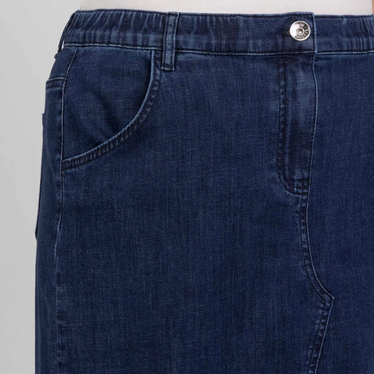 Hot Samoon By Gerry Weber Samoon Denim Midi Skirt