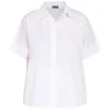 Hot Samoon By Gerry Weber Samoon Floral Beaded Shirt White