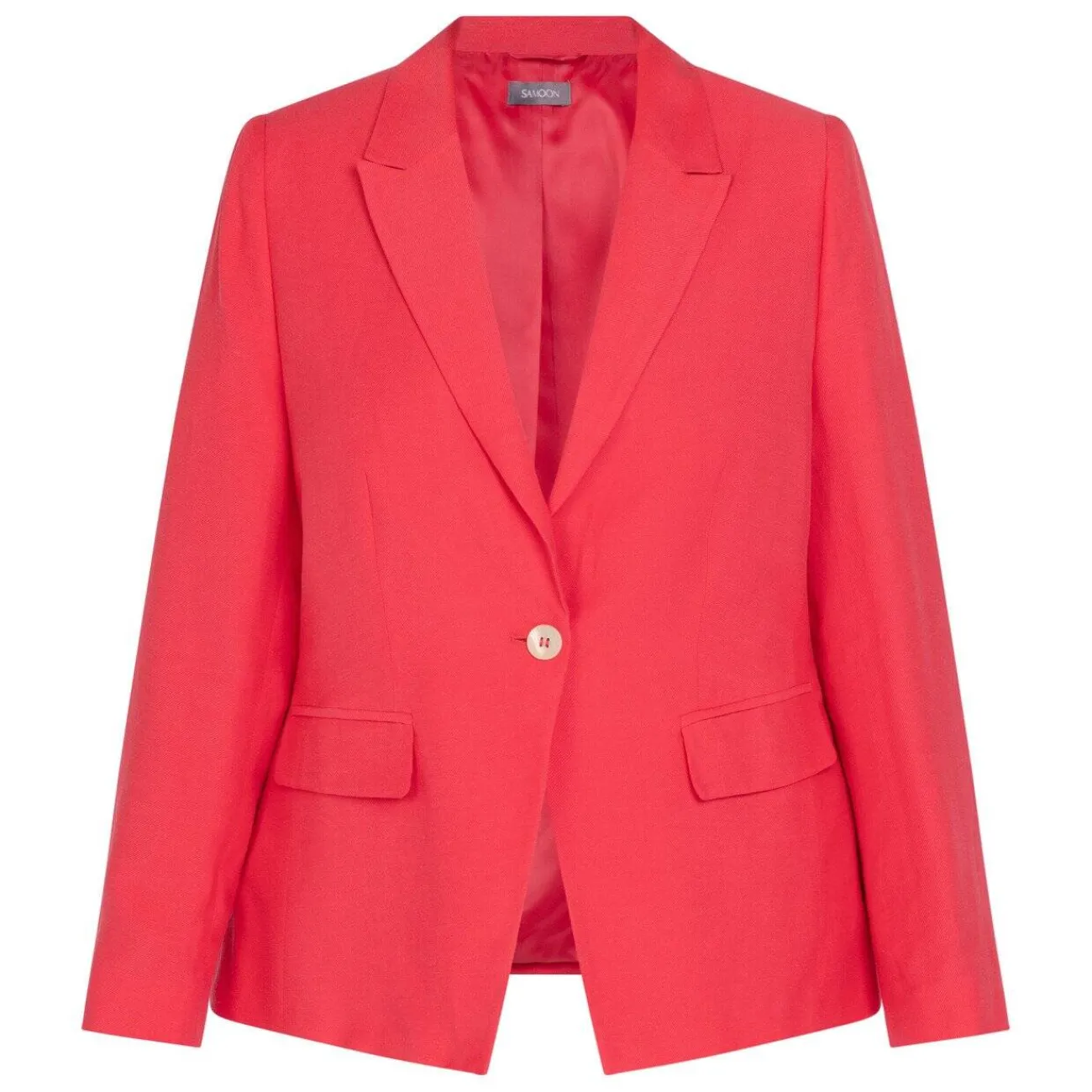 Hot Samoon By Gerry Weber Samoon Linen Blend Blazer Pink