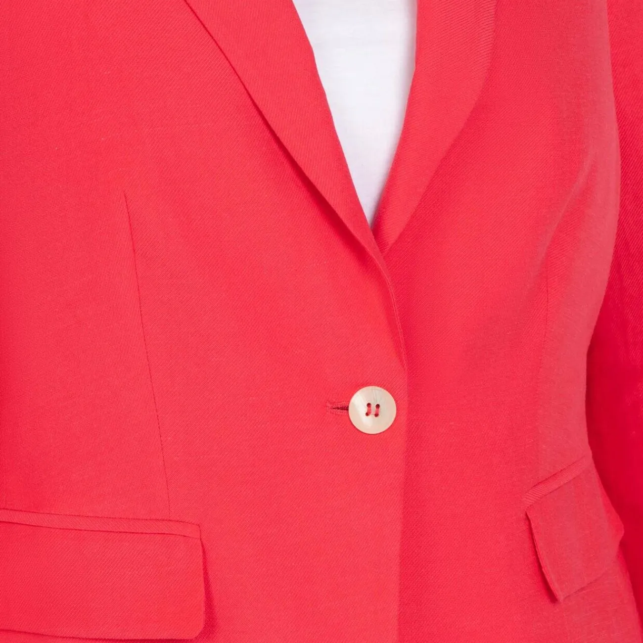 Hot Samoon By Gerry Weber Samoon Linen Blend Blazer Pink