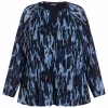 Discount Samoon By Gerry Weber Samoon Pleated Tunic Blue