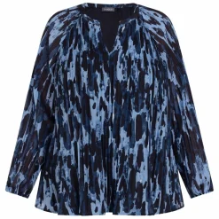 Discount Samoon By Gerry Weber Samoon Pleated Tunic Blue