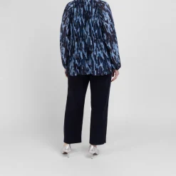 Discount Samoon By Gerry Weber Samoon Pleated Tunic Blue