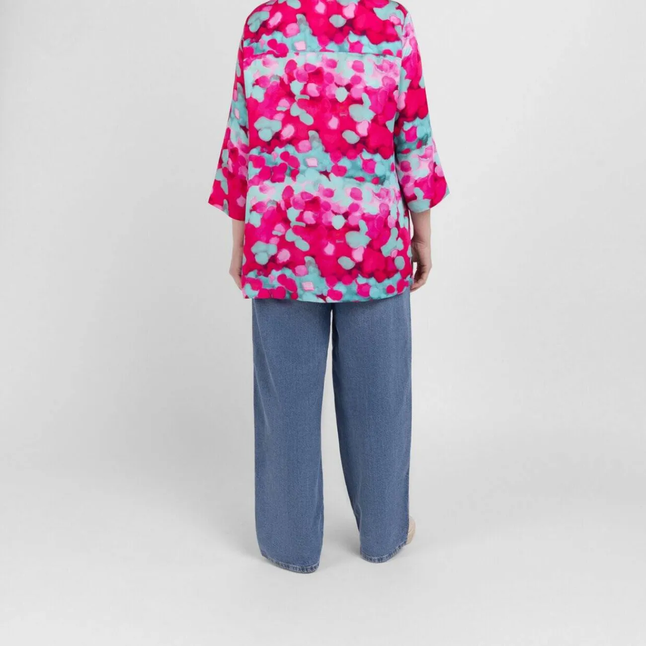 Fashion Samoon By Gerry Weber Samoon Tunic Pink and Aqua