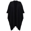 Outlet Sandra Portelli Cashmere Cape Black