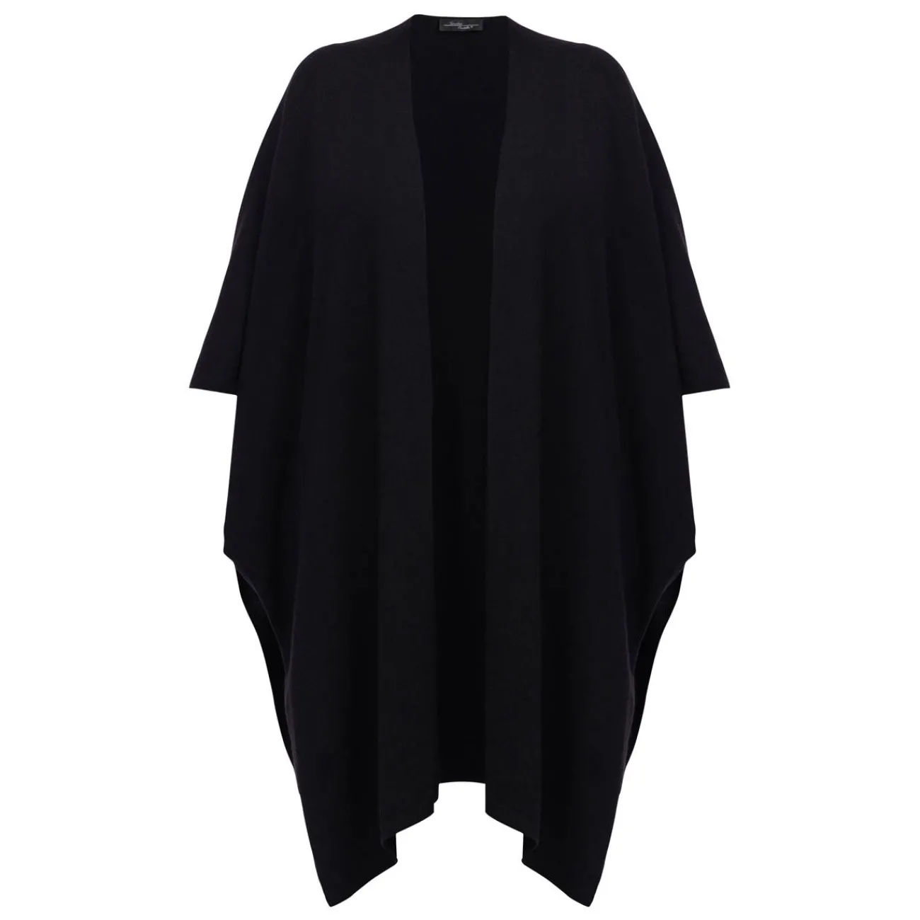 Outlet Sandra Portelli Cashmere Cape Black