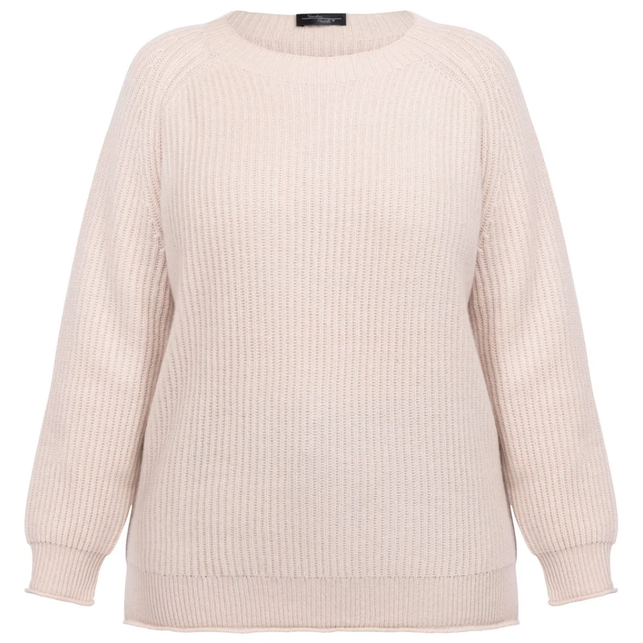 Sale Sandra Portelli Ribbed Cashmere Sweater Oyster