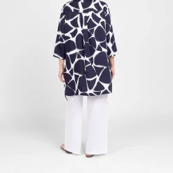 Online BIGGI M SeeYou by Abstract Print Tunic Navy