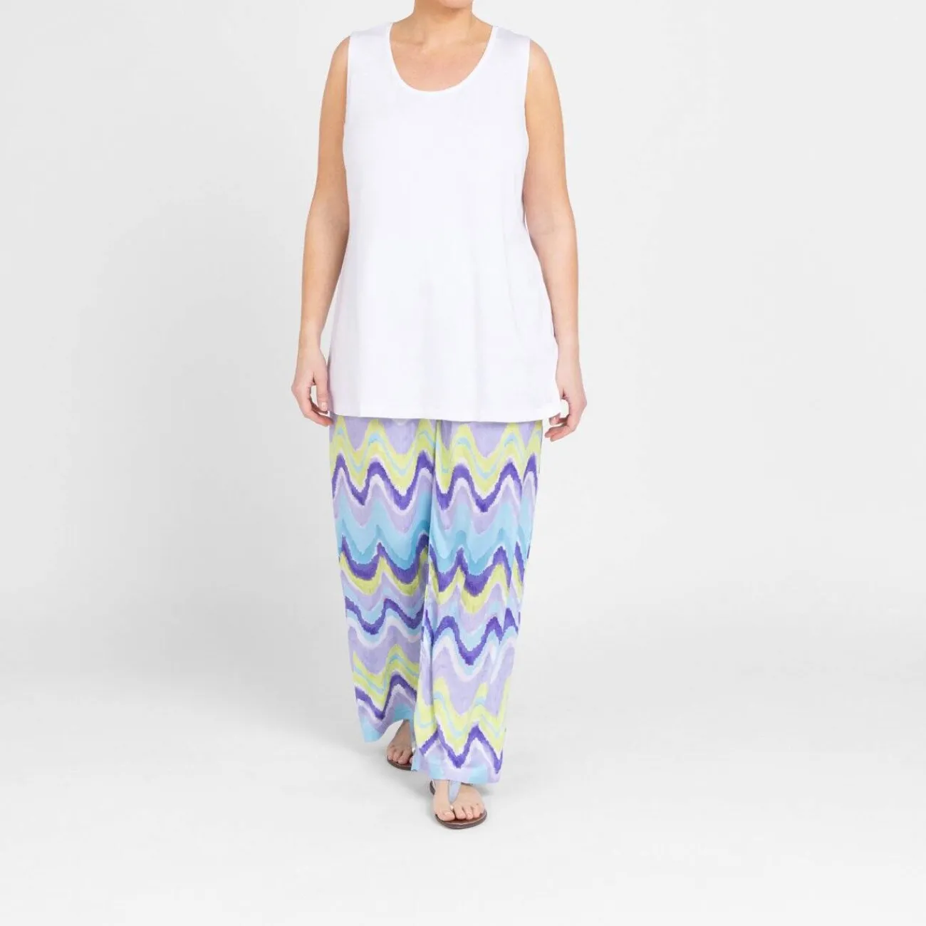 Outlet BIGGI M SeeYou by Stretch Jersey Vest White