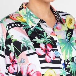 Outlet BIGGI M SeeYou by Tropical Print Shirt Multi-Colour