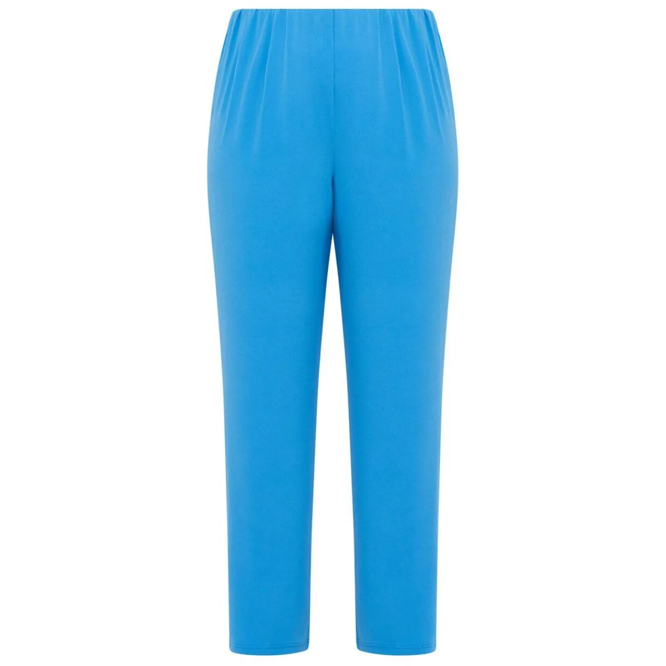 Discount Tia Pull On Satin Jersey Trousers Turquoise