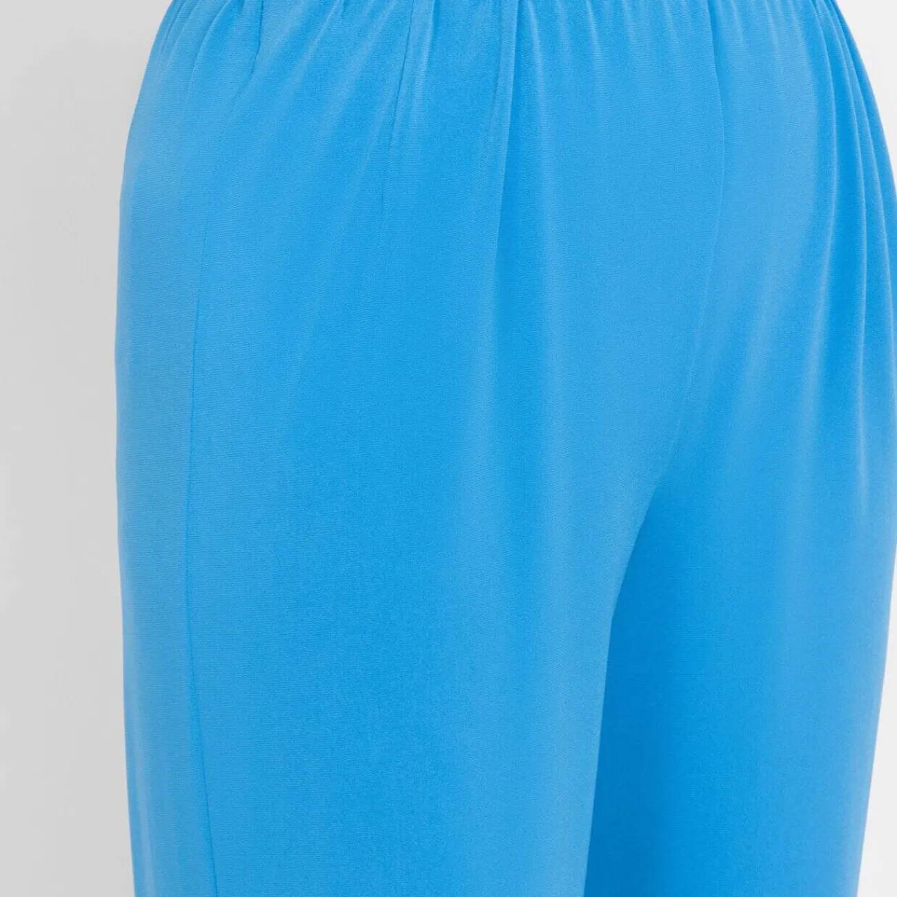 Discount Tia Pull On Satin Jersey Trousers Turquoise