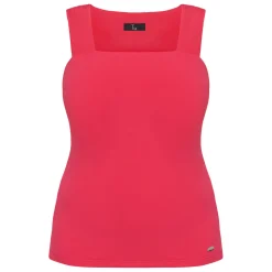 Sale Tia Square Neck Vest Coral