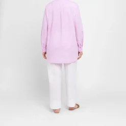 Hot Spanish Shirt Company Tinta & Bariloche Cotton Linen Shirt Pink
