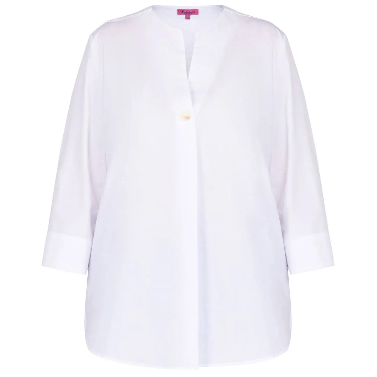 Online Spanish Shirt Company Tinta & Bariloche Cotton Tunic White