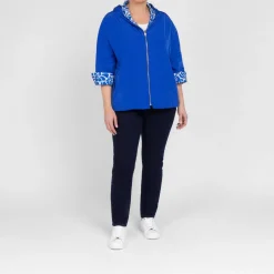 Best Spanish Shirt Company Tinta & Bariloche Reversible Raincoat Royal Blue