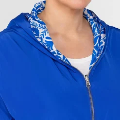 Best Spanish Shirt Company Tinta & Bariloche Reversible Raincoat Royal Blue