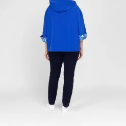 Best Spanish Shirt Company Tinta & Bariloche Reversible Raincoat Royal Blue