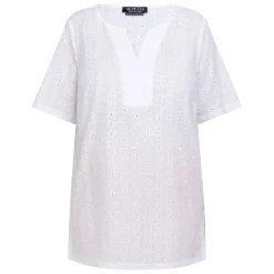 New Verpass Broderie Anglaise Tunic White
