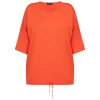 Clearance Verpass Knitted Tunic Coral