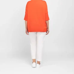 Clearance Verpass Knitted Tunic Coral