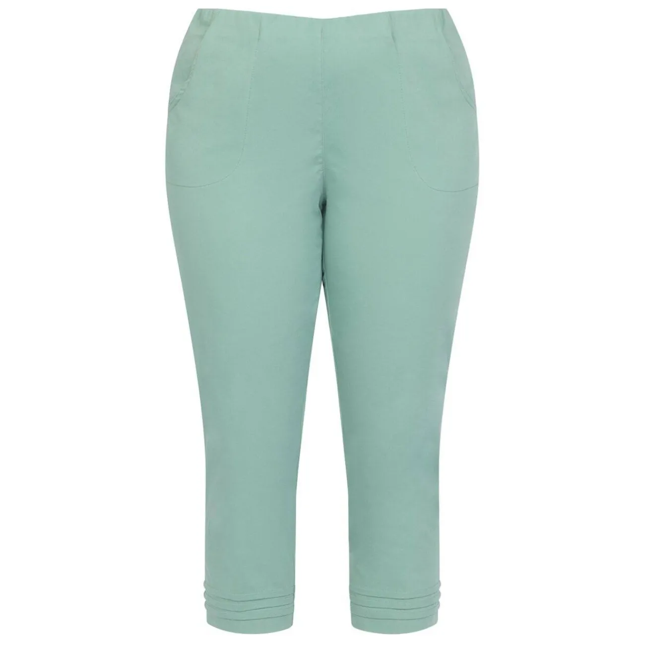 Best Verpass Pull On Trousers 7/8 Aloe Green