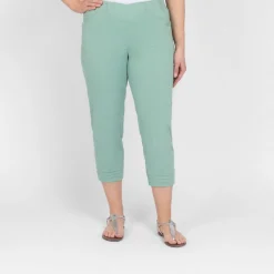 Best Verpass Pull On Trousers 7/8 Aloe Green