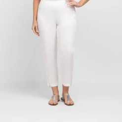 Discount Verpass Pull-On Cropped Trouser White