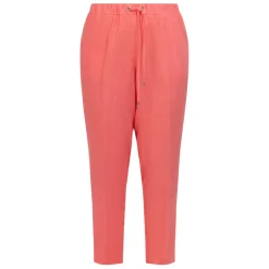 Best Verpass Pull-On Linen Trouser Coral