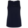 Discount Verpass Round Neck Vest Navy
