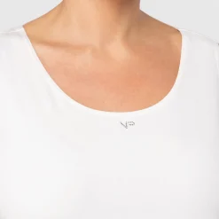 New Verpass Round Neck Vest White