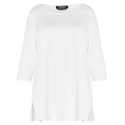 Discount Verpass STRETCH JERSEY TOP WHITE