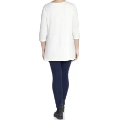 Discount Verpass STRETCH JERSEY TOP WHITE
