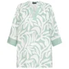 Clearance Verpass Tunic Leaf Print Green