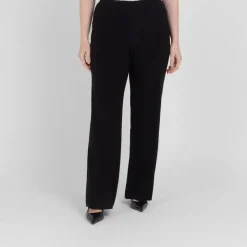 Outlet Yoek Jersey Trousers Black