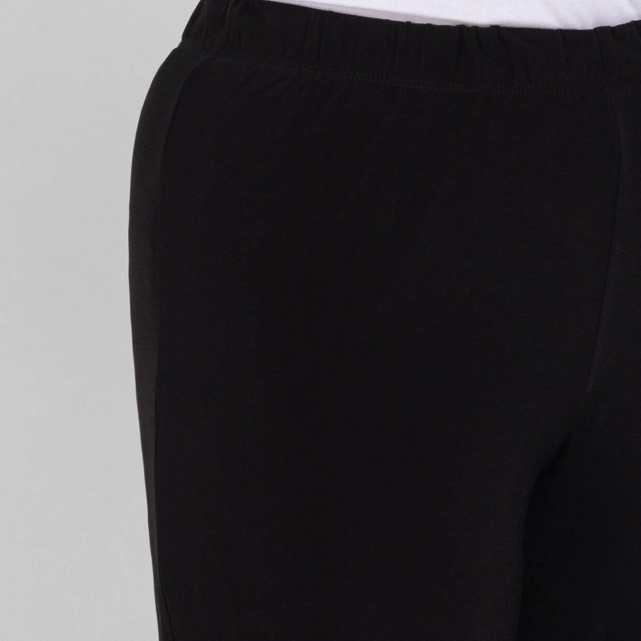 Outlet Yoek Jersey Trousers Black