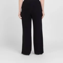 Outlet Yoek Jersey Trousers Black