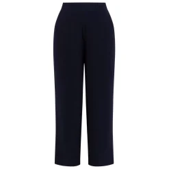 Hot Yoek Jersey Trousers Navy