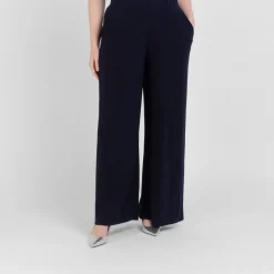 Hot Yoek Jersey Trousers Navy