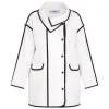 Best Yoek Milano Jersey Jacket Ecru